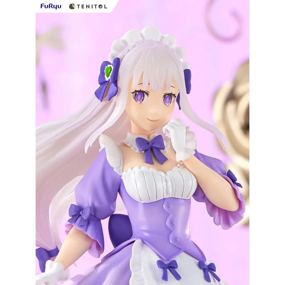 Re:ZERO Starting Life in Another World Tenitol PVC Statue Maid Emilia 28 cm Furyu