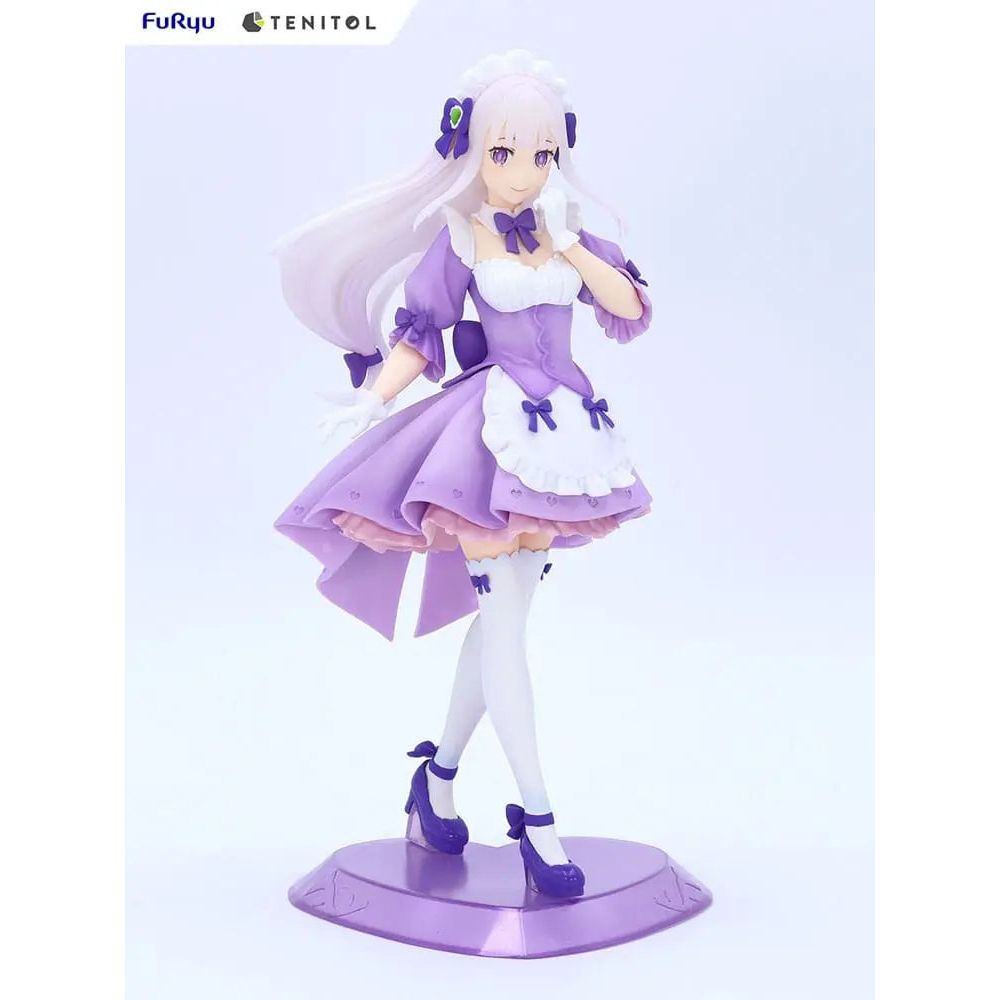 Re:ZERO Starting Life in Another World Tenitol PVC Statue Maid Emilia 28 cm Furyu