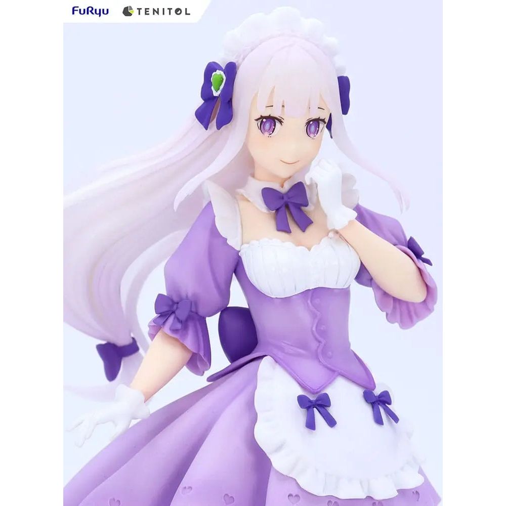 Re:ZERO Starting Life in Another World Tenitol PVC Statue Maid Emilia 28 cm Furyu