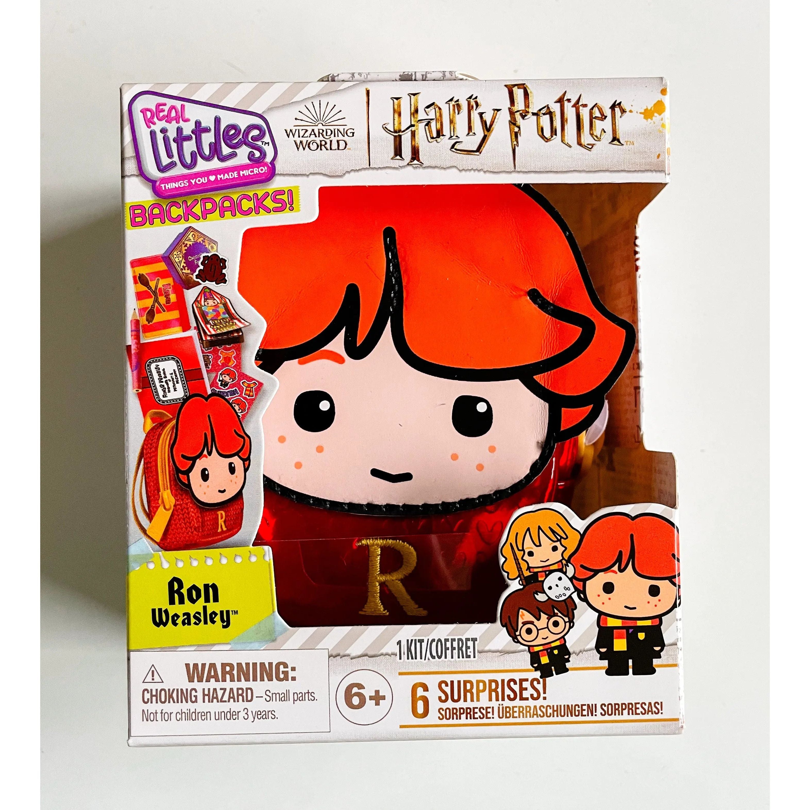 Real Littles Harry Potter Series 1 Backpack - Ron Weasley Real Littles