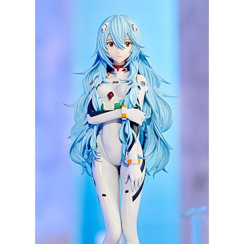 Rebuild of Evangelion Pop Up Parade PVC Statue Rei Ayanami: Long Hair Ver. (3rd-run) 17 cm Good Smile Company