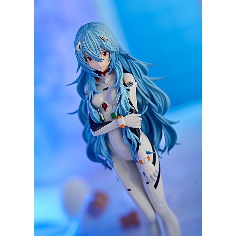 Rebuild of Evangelion Pop Up Parade PVC Statue Rei Ayanami: Long Hair Ver. (3rd-run) 17 cm Good Smile Company