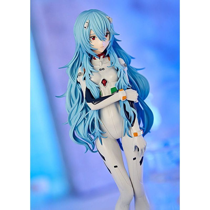 Rebuild of Evangelion Pop Up Parade PVC Statue Rei Ayanami: Long Hair Ver. (3rd-run) 17 cm Good Smile Company