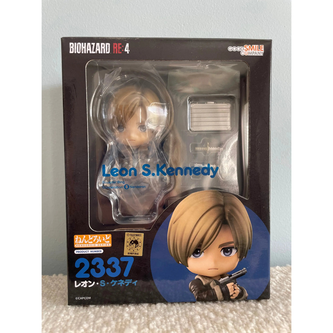 Resident Evil Nendoroid PVC Action Figure Leon S. Kennedy 10 cm Good Smile Company