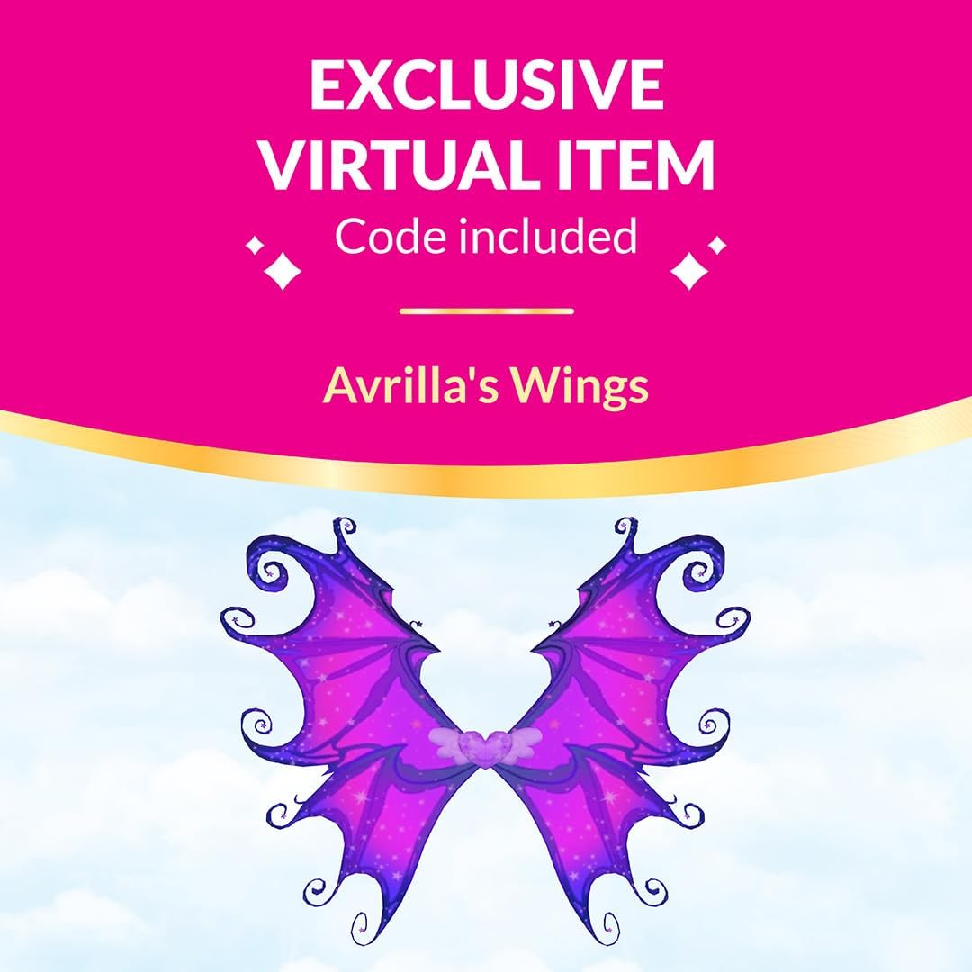 Roblox Royale High Fashion Doll - Avrilla The Dark Fairy Jazwares