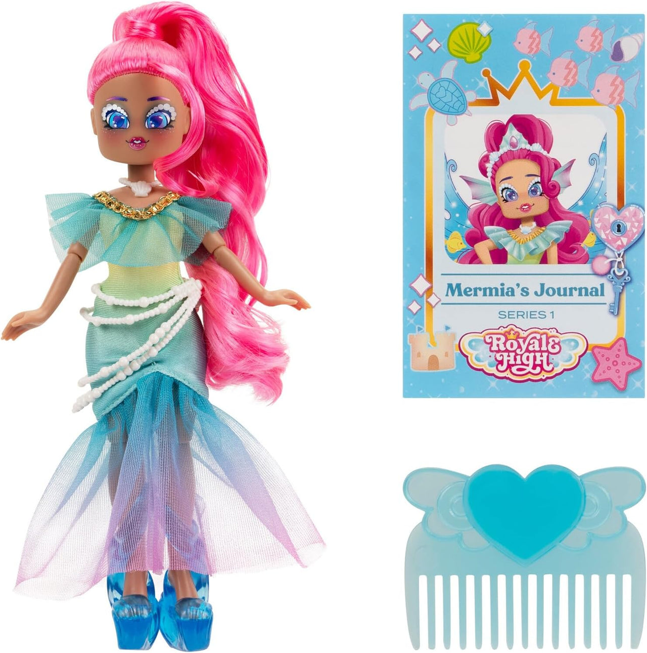 Roblox Royale High Fashion Doll - Mermia The Water Fairy Jazwares