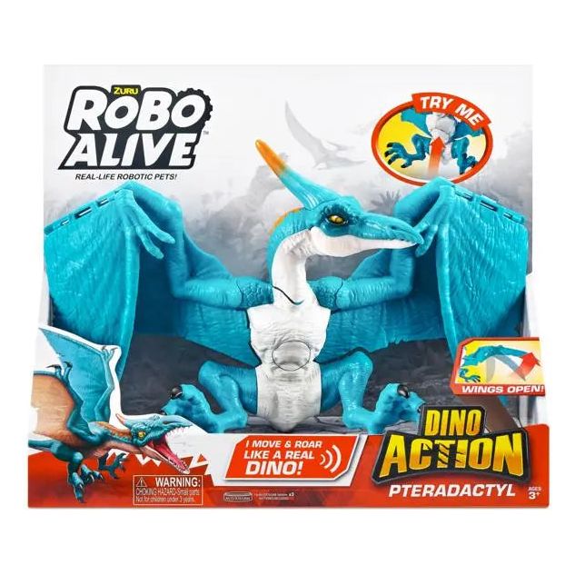 Robo Alive Dino Action Pterodactyl Series 1 Zuru