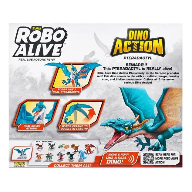 Robo Alive Dino Action Pterodactyl Series 1 Zuru