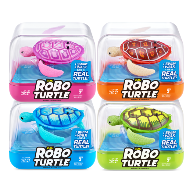Robo Alive Robo Turtle Series 1 Assorted Zuru