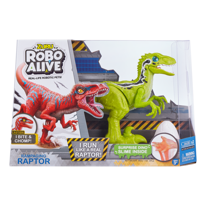 Robo Alive Robotic Series 1 Raptor Assorted Zuru