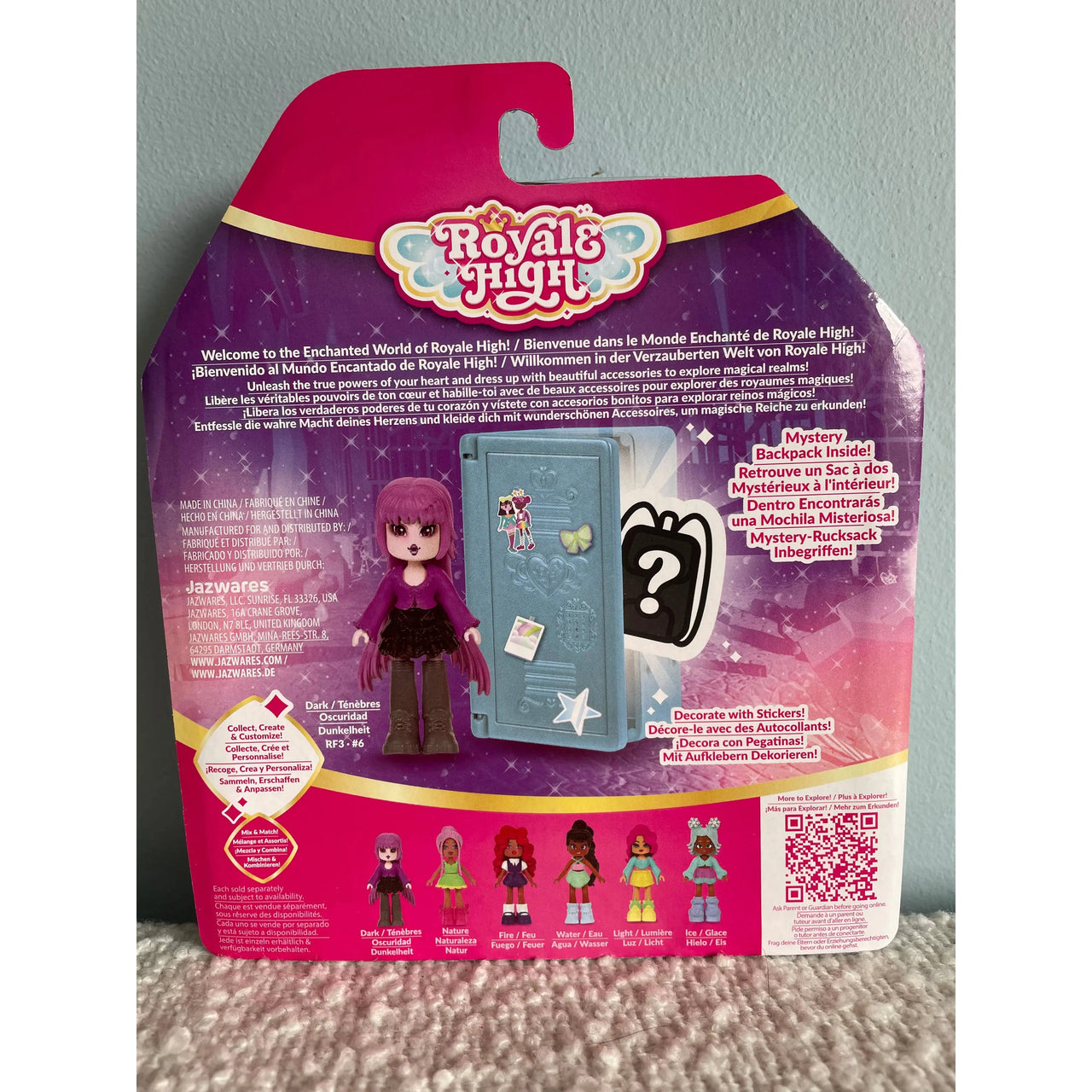 Royale High Surprise Locker & Figure - Dark Jazwares