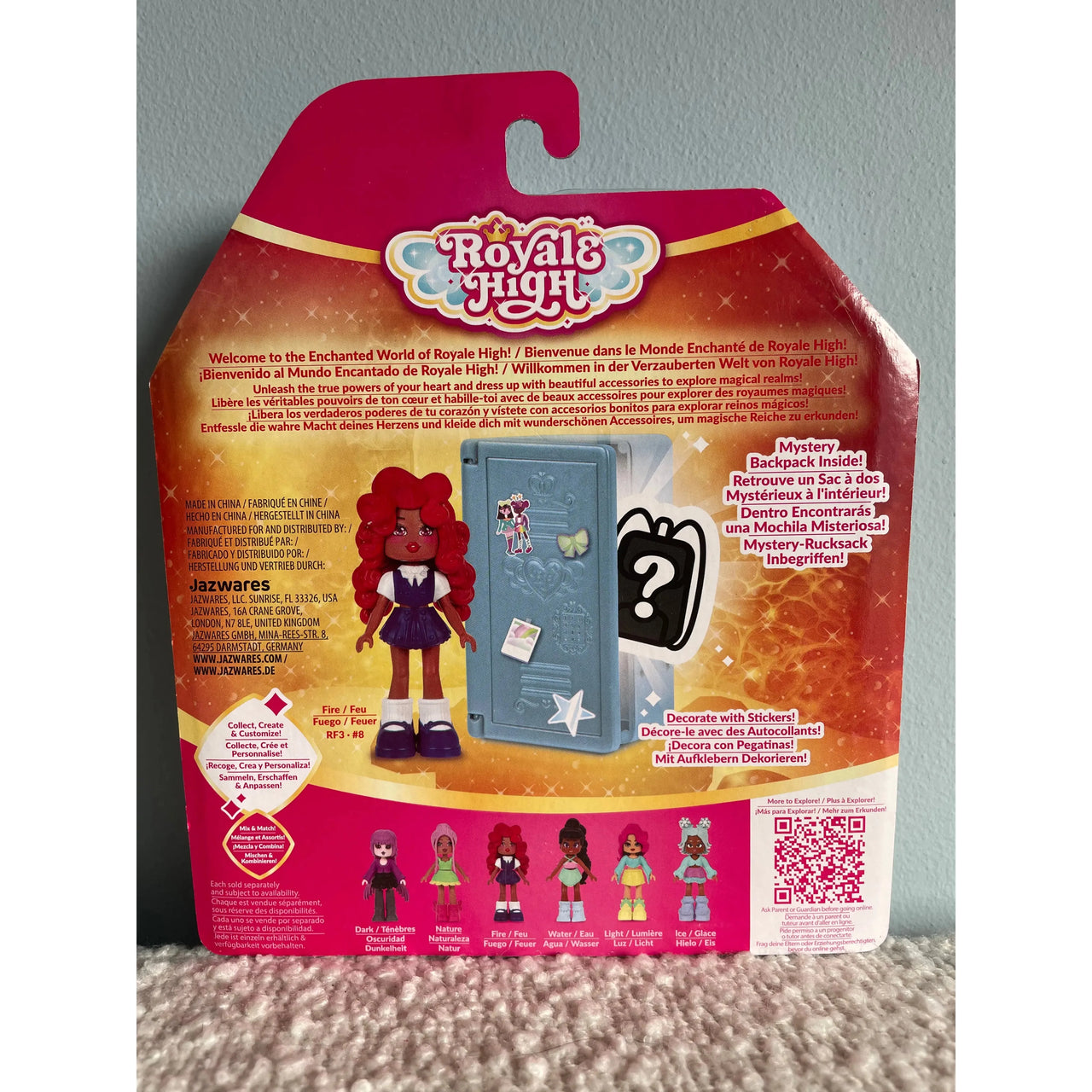 Royale High Surprise Locker & Figure - Fire Jazwares