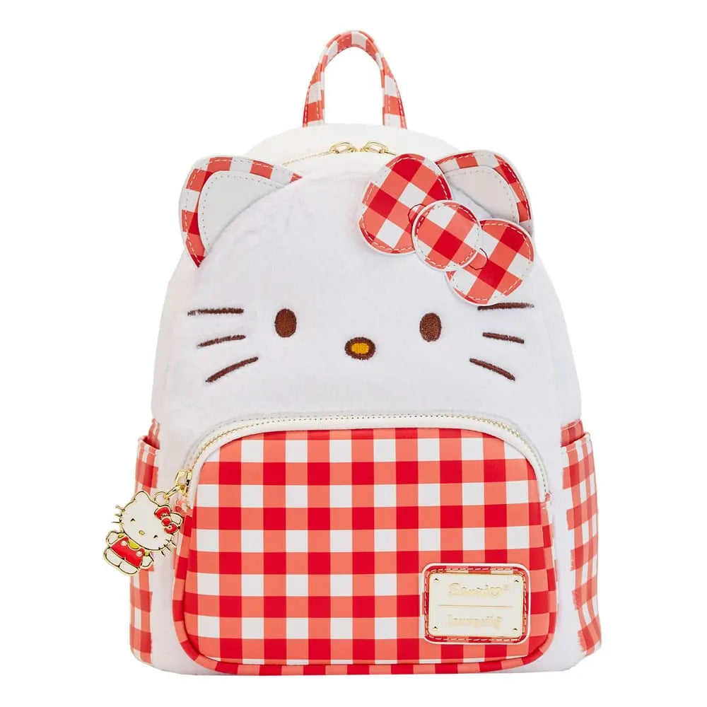 Sanrio by Loungefly Mini Backpack Hello Kitty Gingham Cosplay Loungefly