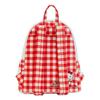 Thumbnail for Sanrio by Loungefly Mini Backpack Hello Kitty Gingham Cosplay Loungefly