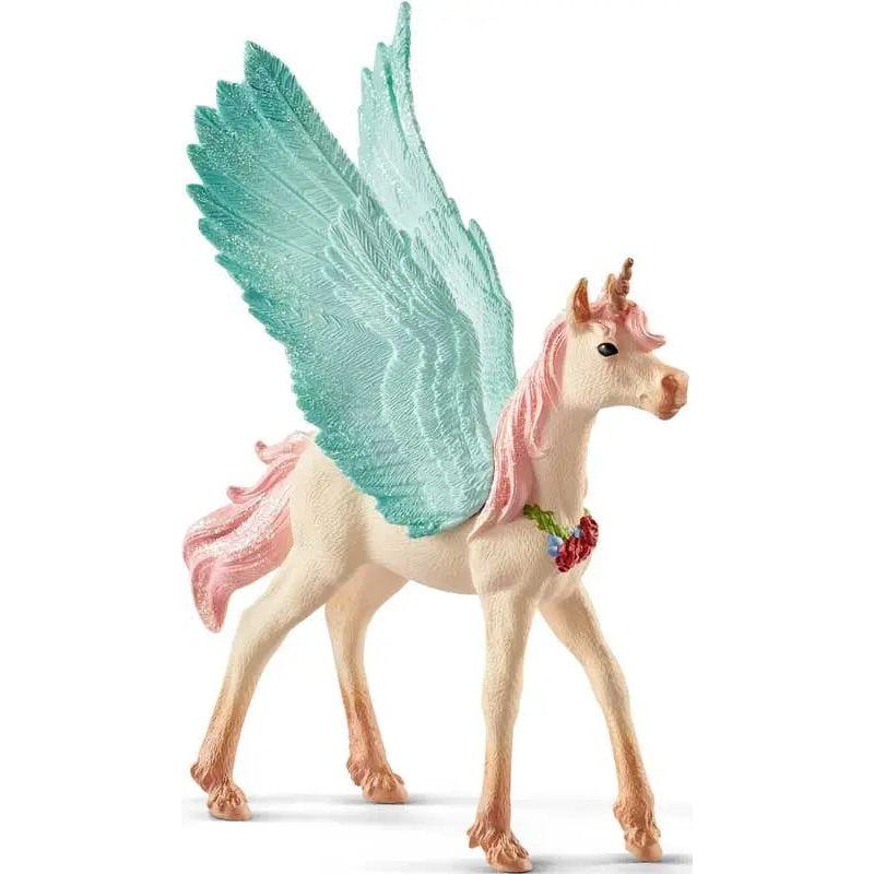 Schleich Decorated Unicorn Pegasus Foal Schleich