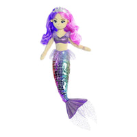 Thumbnail for Sea Sparkles Mermaid Pastel Sea Iris Plush Aurora
