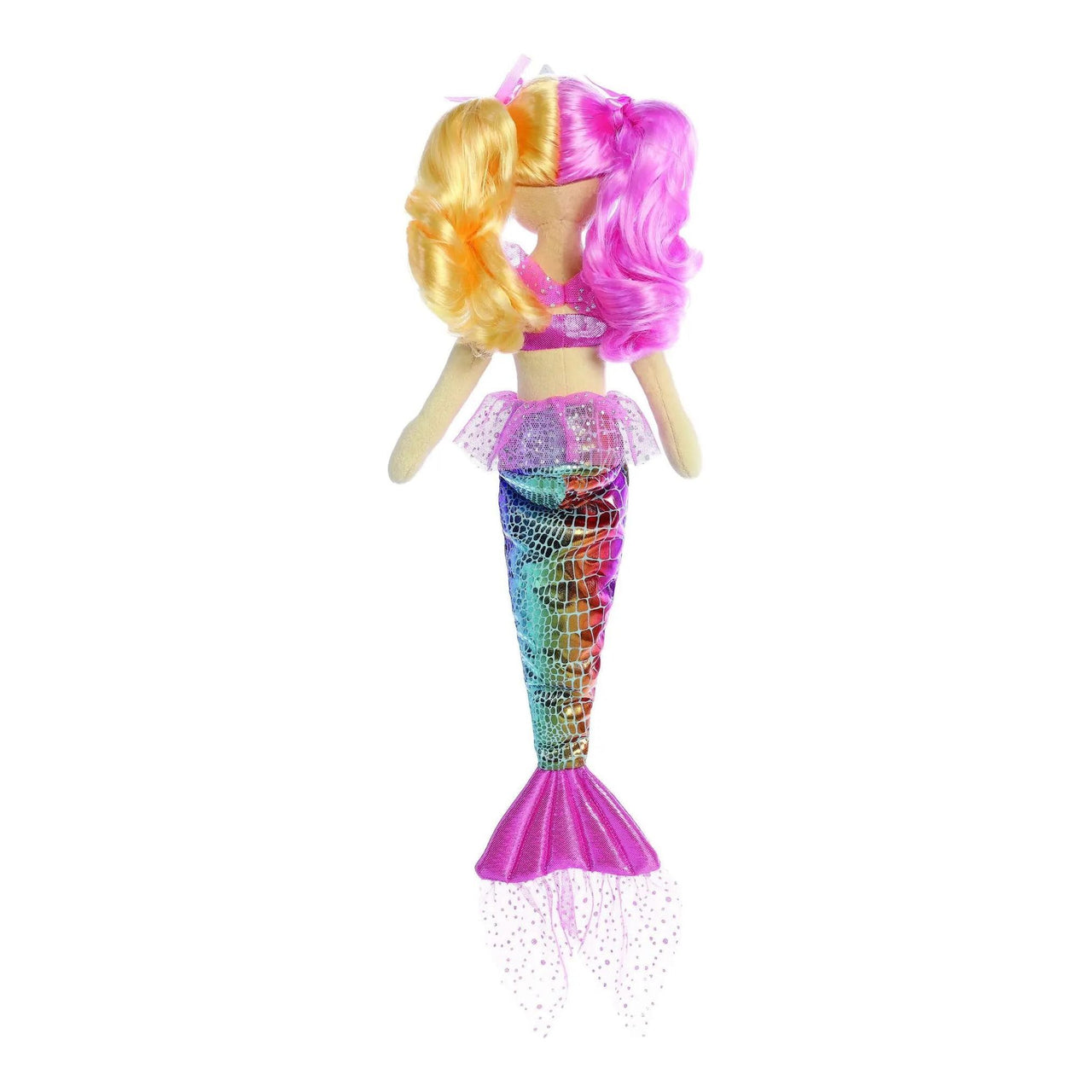 Sea Sparkles Mermaid Pastel Sea Rose Plush Aurora