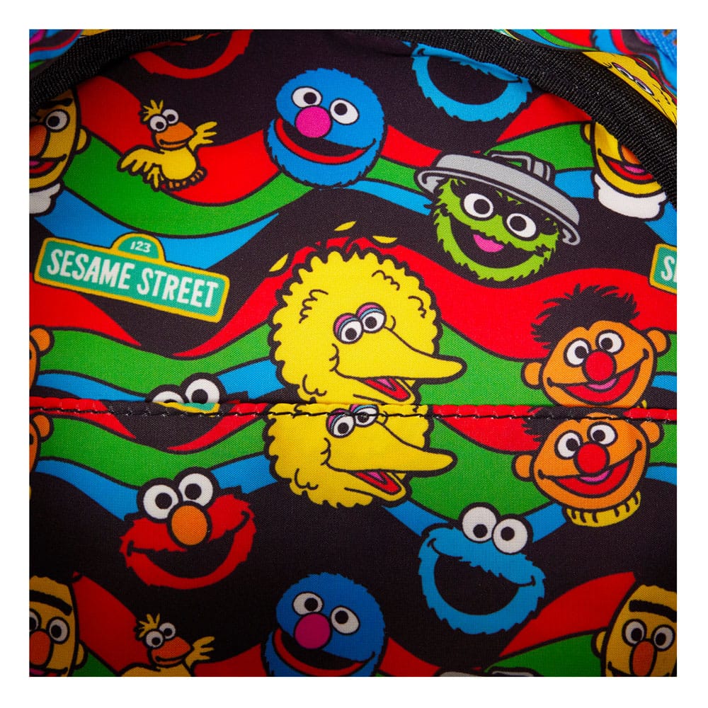 Sesame Street by Loungefly Plush Mini Backpack Cookie Monster