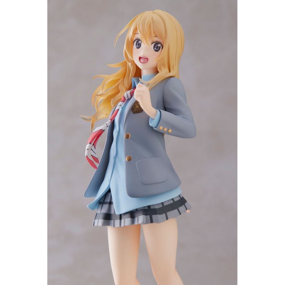 Shigatsu wa Kimi no Uso Coreful PVC Statue Kaori Miyazono School Uniform Ver. 18 cm Taito