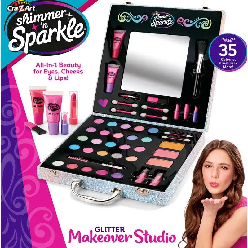 Shimmer 'n Sparkle Glitter Makeover Studio Shimmer n Sparkle