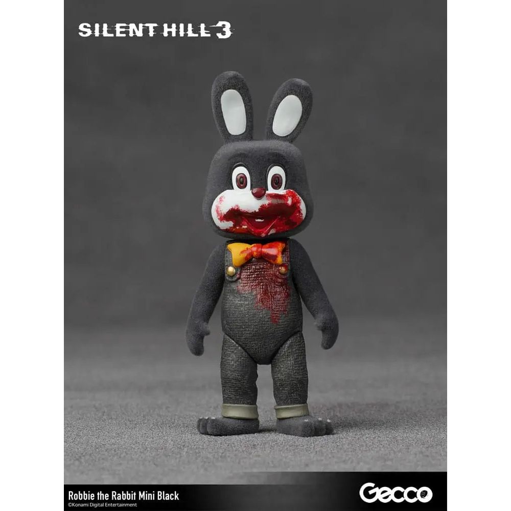 Silent Hill 3 Mini Action Figure Robbie the Rabbit Mini Black Version 10 cm Gecco