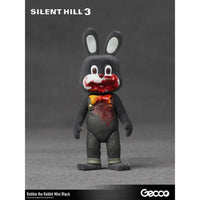 Thumbnail for Silent Hill 3 Mini Action Figure Robbie the Rabbit Mini Black Version 10 cm Gecco