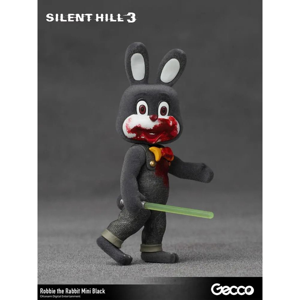 Silent Hill 3 Mini Action Figure Robbie the Rabbit Mini Black Version 10 cm Gecco