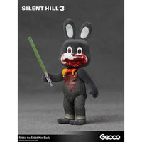 Thumbnail for Silent Hill 3 Mini Action Figure Robbie the Rabbit Mini Black Version 10 cm Gecco