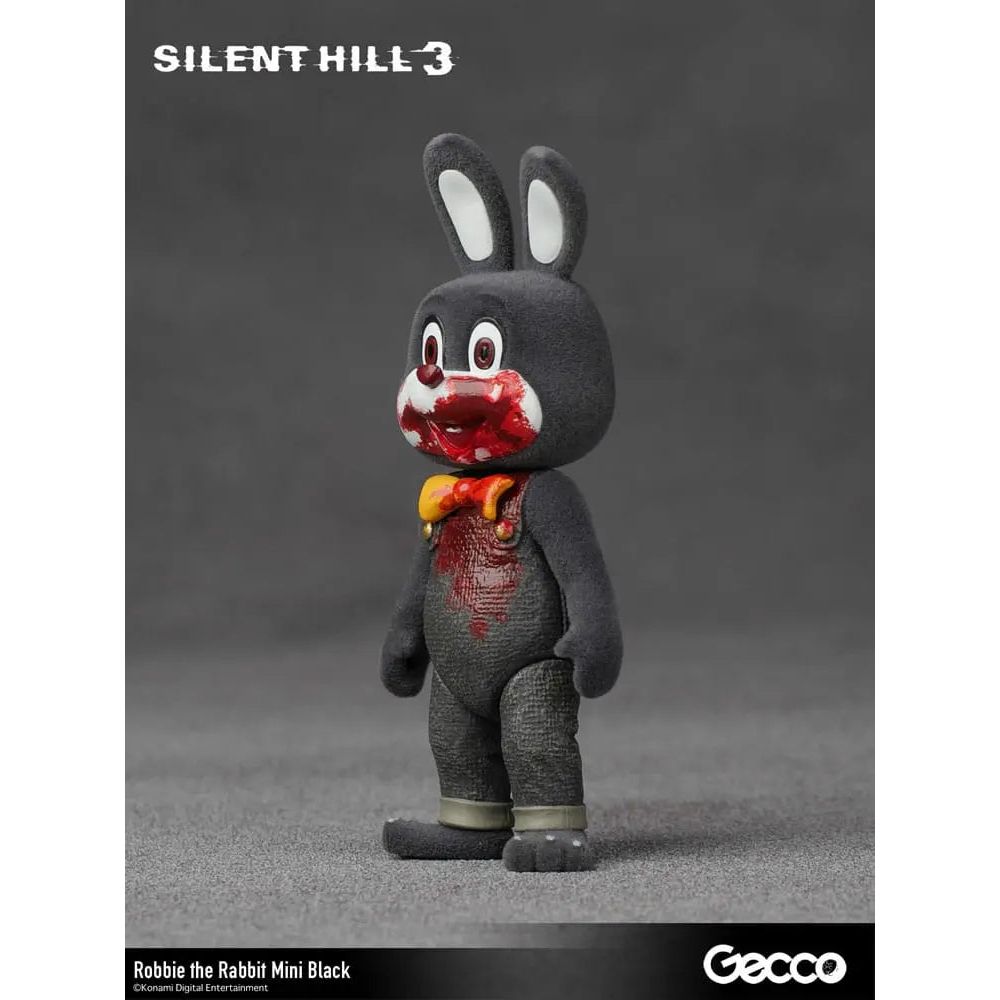 Silent Hill 3 Mini Action Figure Robbie the Rabbit Mini Black Version 10 cm Gecco