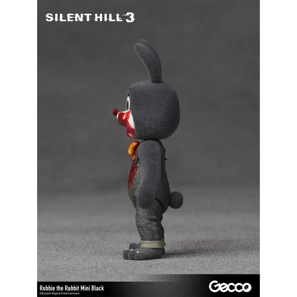 Silent Hill 3 Mini Action Figure Robbie the Rabbit Mini Black Version 10 cm Gecco