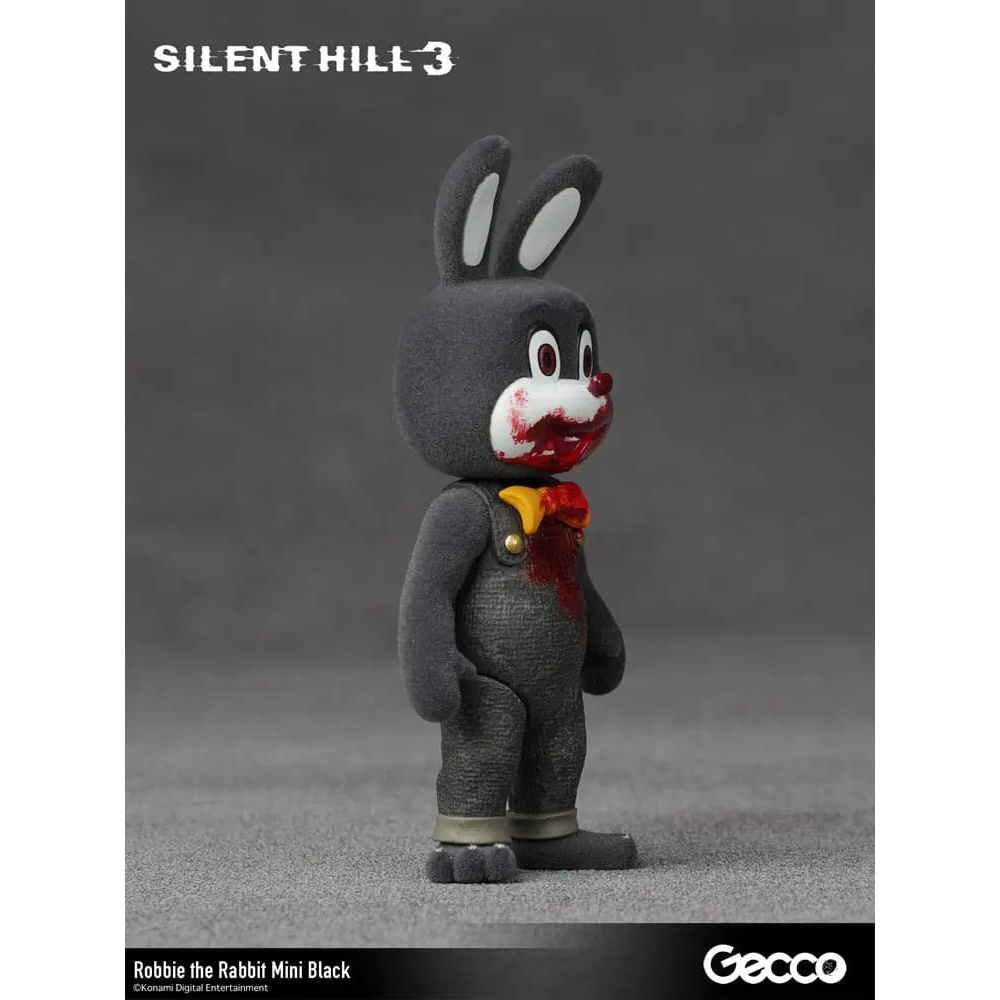 Silent Hill 3 Mini Action Figure Robbie the Rabbit Mini Black Version 10 cm Gecco