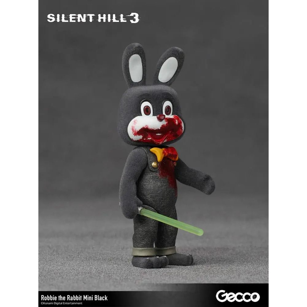 Silent Hill 3 Mini Action Figure Robbie the Rabbit Mini Black Version 10 cm Gecco