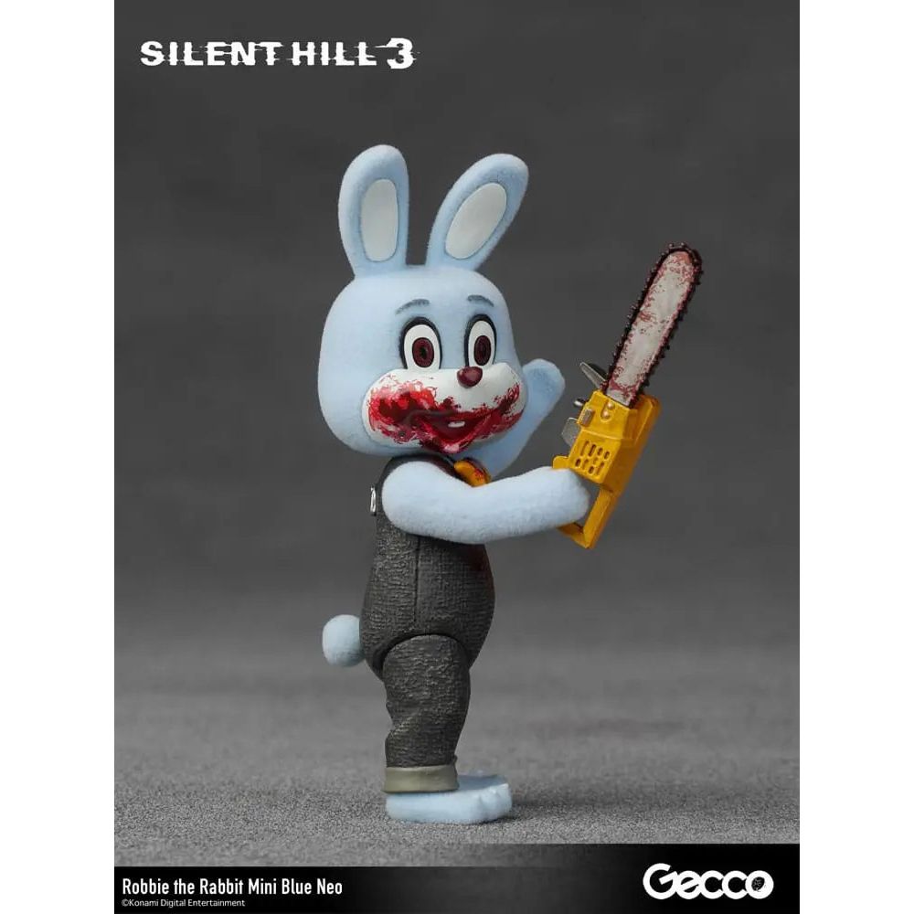 Silent Hill 3 Mini Action Figure Robbie the Rabbit Mini Blue Neo Version 10 cm Gecco