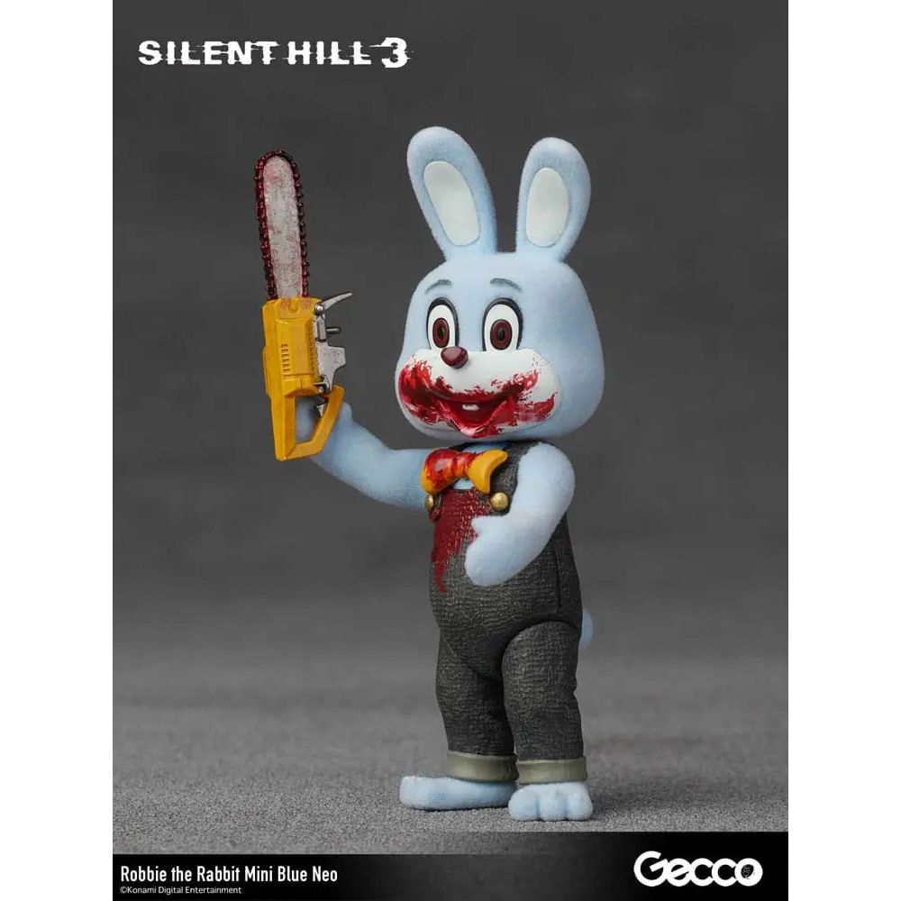 Silent Hill 3 Mini Action Figure Robbie the Rabbit Mini Blue Neo Version 10 cm Gecco