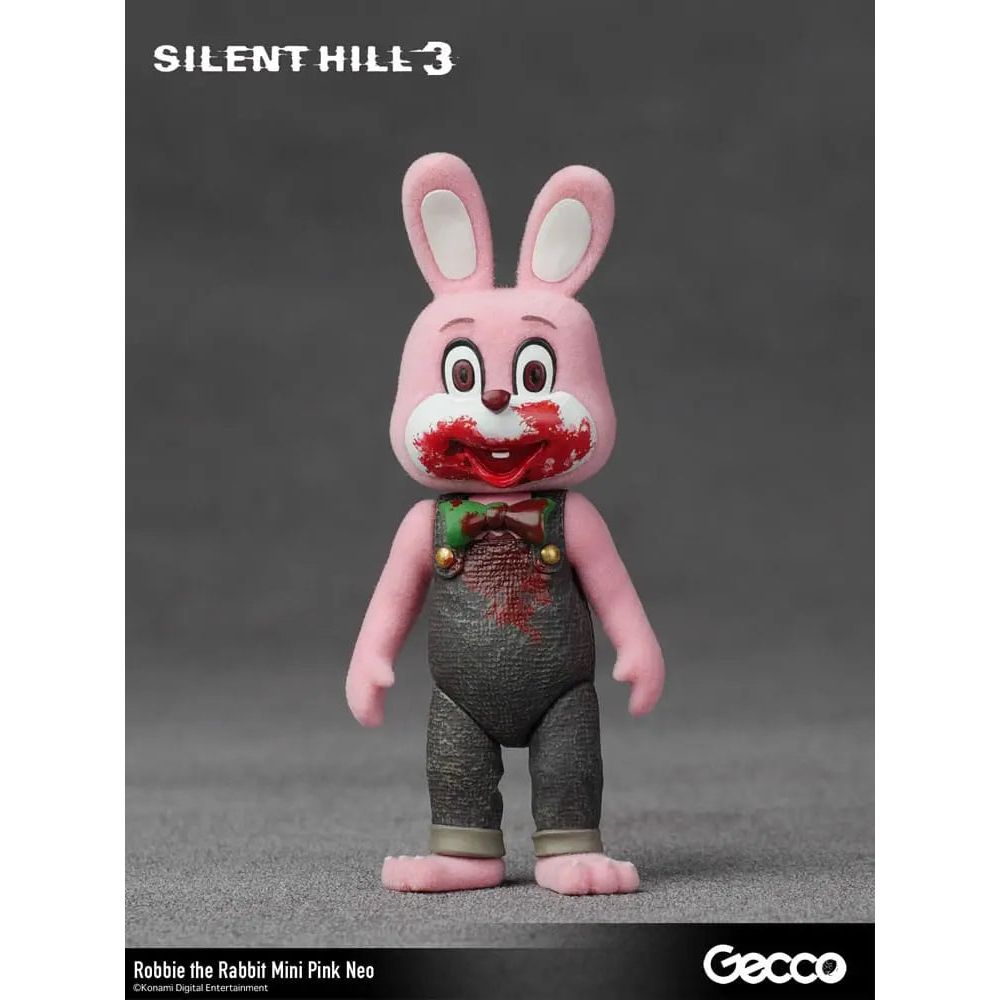 Silent Hill 3 Mini Action Figure Robbie the Rabbit Mini Pink Neo Version 10 cm Gecco