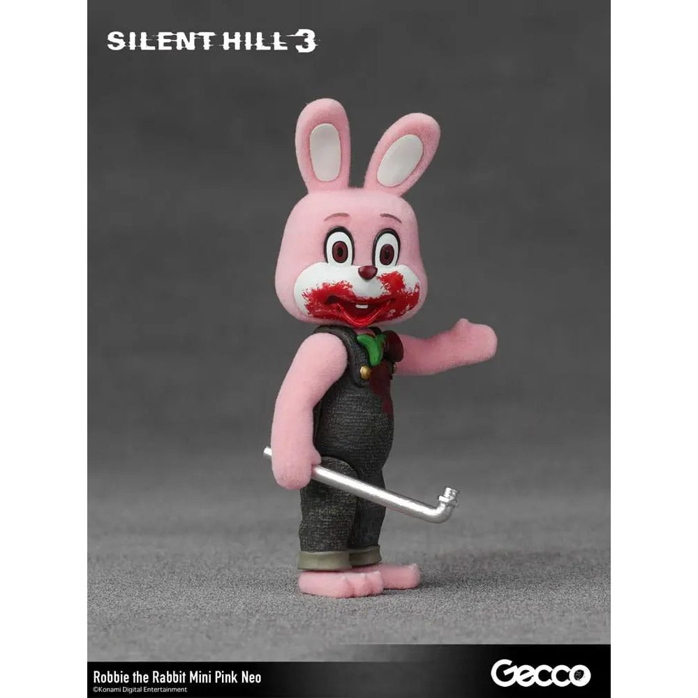 Silent Hill 3 Mini Action Figure Robbie the Rabbit Mini Pink Neo Version 10 cm Gecco