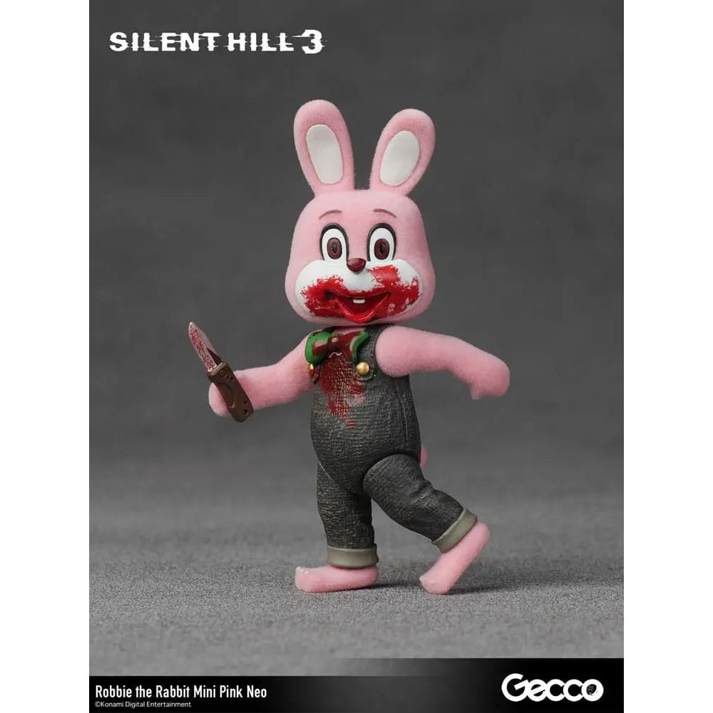 Silent Hill 3 Mini Action Figure Robbie the Rabbit Mini Pink Neo Version 10 cm Gecco