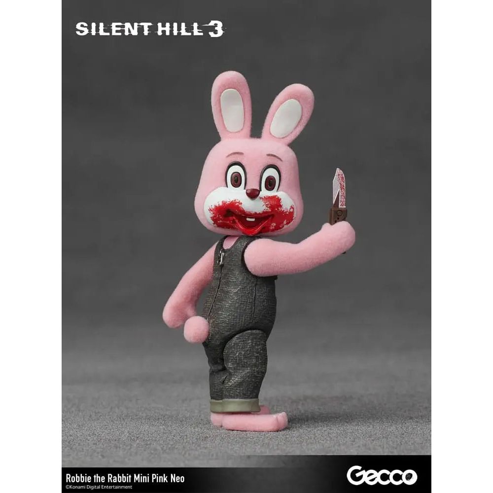 Silent Hill 3 Mini Action Figure Robbie the Rabbit Mini Pink Neo Version 10 cm Gecco