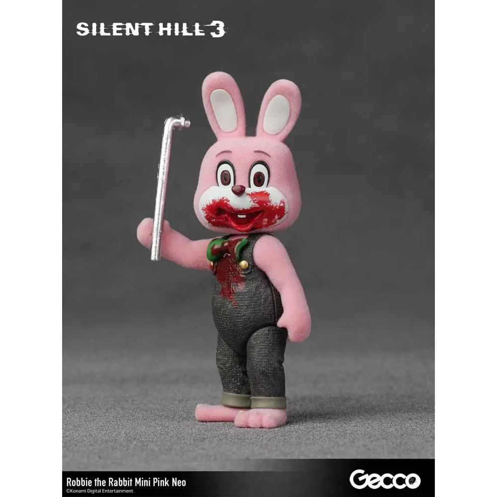 Silent Hill 3 Mini Action Figure Robbie the Rabbit Mini Pink Neo Version 10 cm Gecco