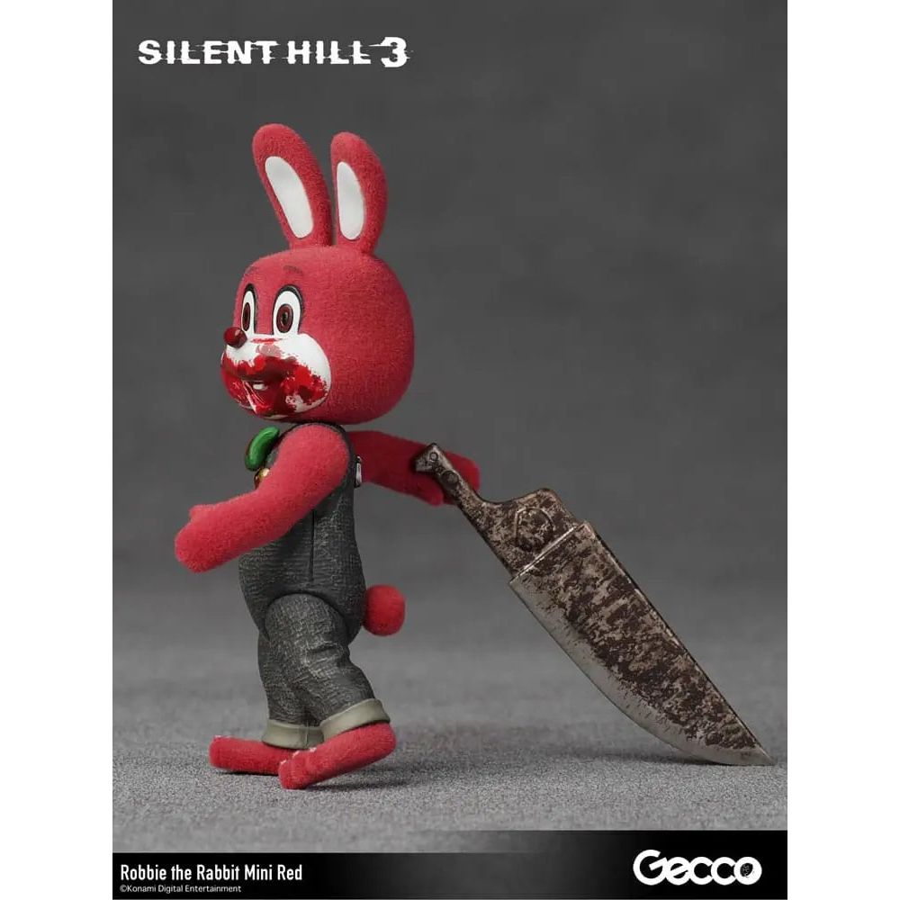 Silent Hill 3 Mini Action Figure Robbie the Rabbit Mini Red Version 10 cm Gecco