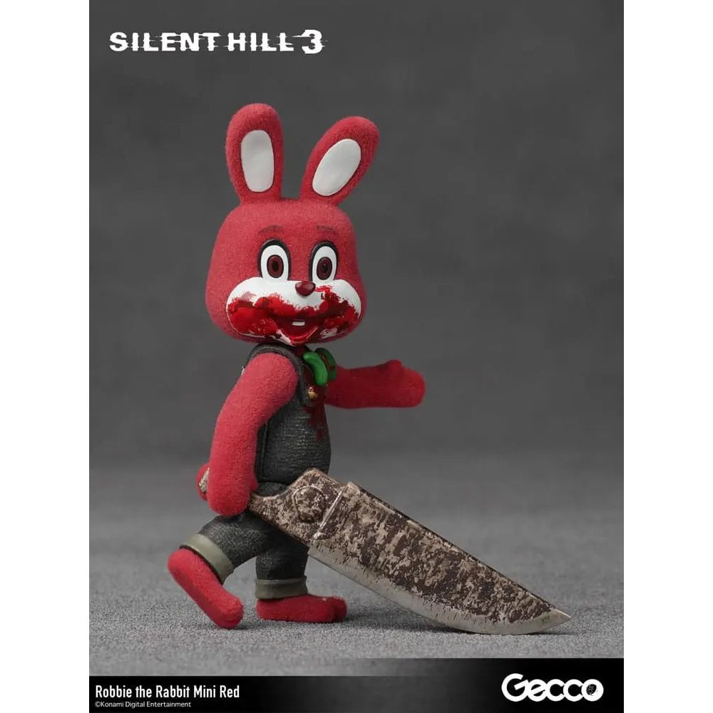 Silent Hill 3 Mini Action Figure Robbie the Rabbit Mini Red Version 10 cm Gecco