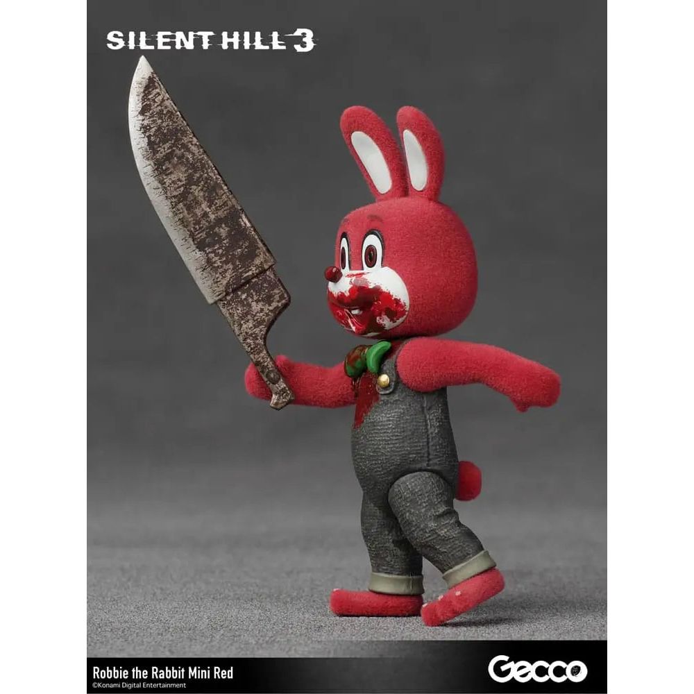 Silent Hill 3 Mini Action Figure Robbie the Rabbit Mini Red Version 10 cm Gecco