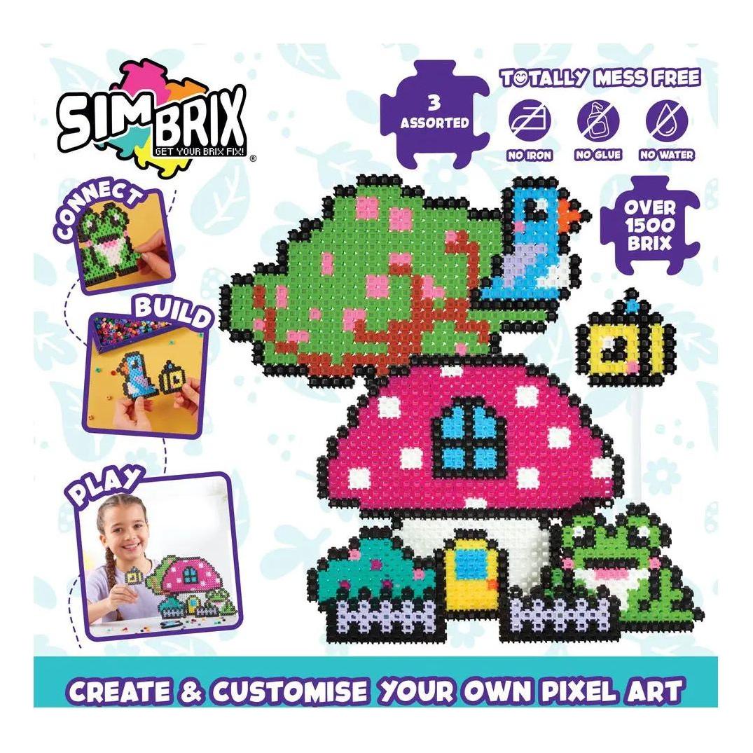 Bulbasaur Pokémon Pixel Art - Pix Brix Instructions 