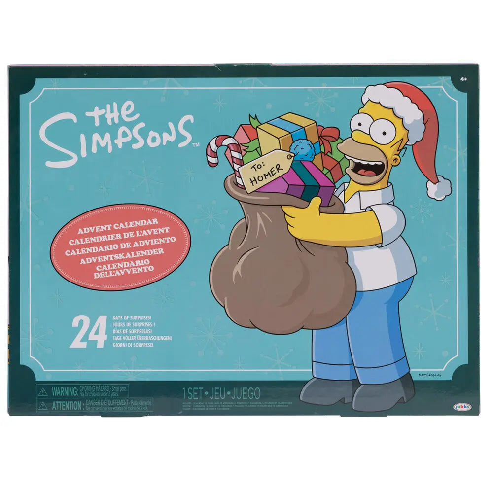 Simpsons Advent Calendar 2024 Jakks Pacific