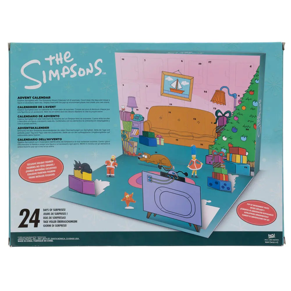 Simpsons Advent Calendar 2024 Jakks Pacific