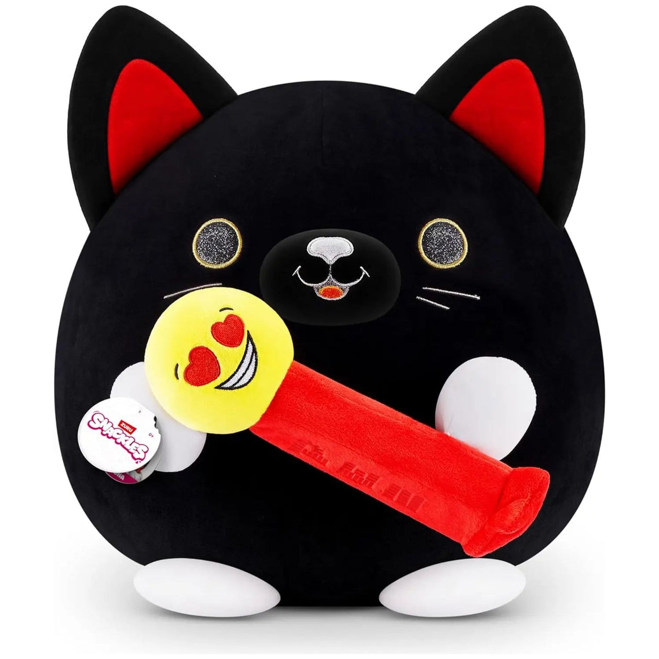 Snackles Series 1 Wave 2 Super Sized 35cm Black Cat Zuru