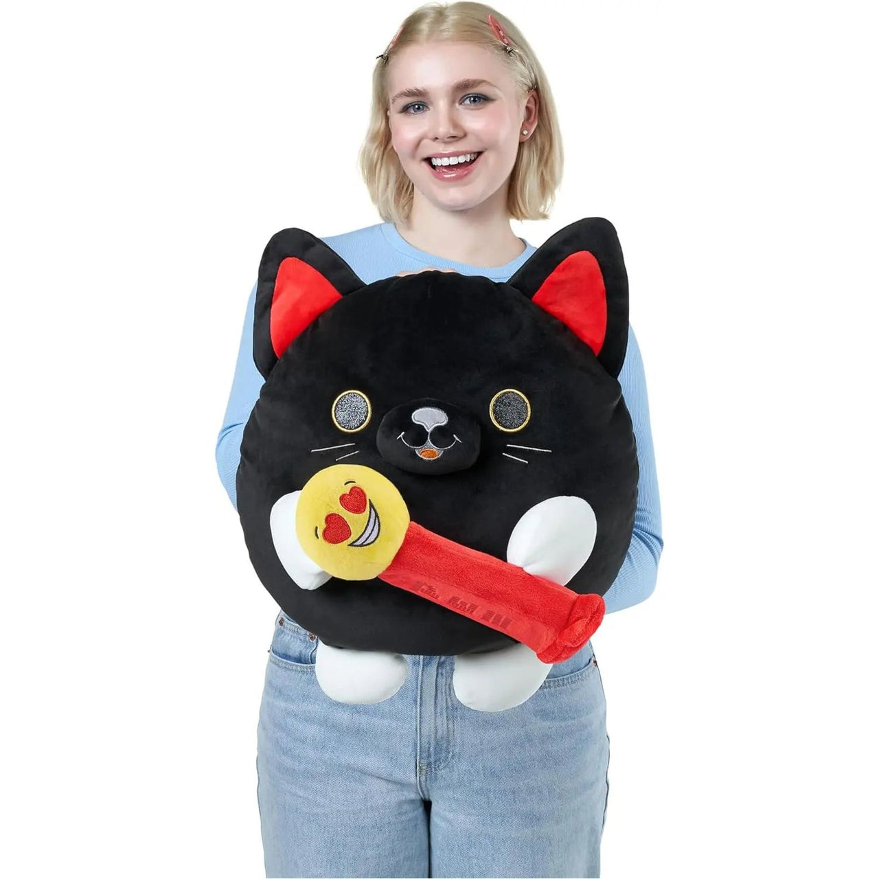 Snackles Series 1 Wave 2 Super Sized 35cm Black Cat Zuru