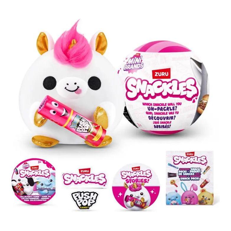 Zuru Snackles Mini Brands Albie, Susie, and Felix by Vesperwolfy87