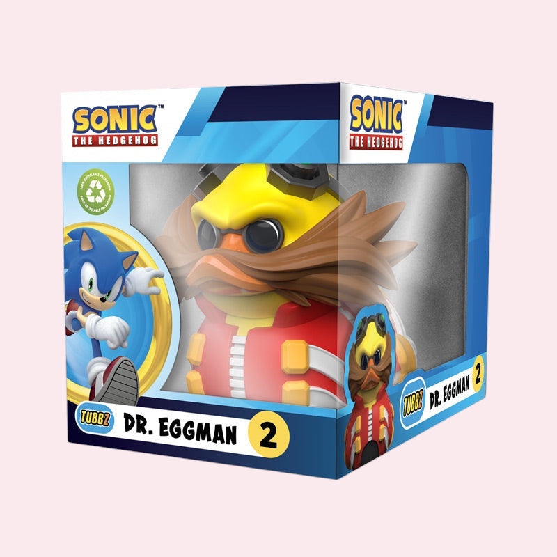 Sonic The Hedgehog - Dr Eggman -Boxed Tubbz Collectible Duck