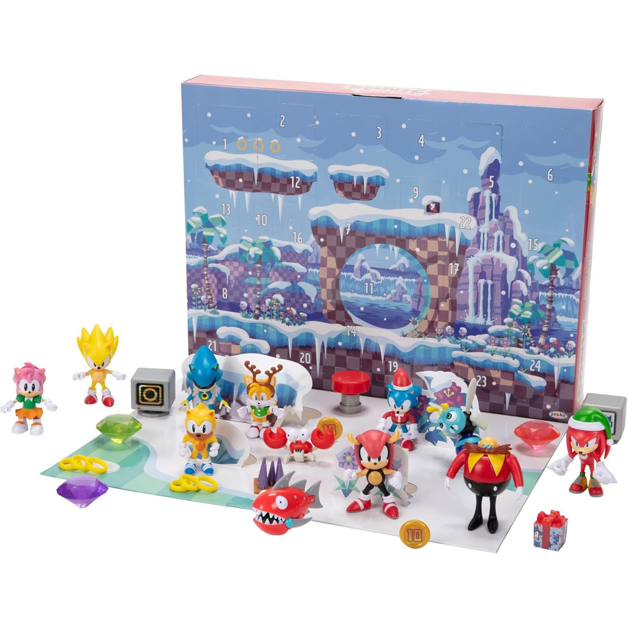 Sonic The Hedgehog Advent Calendar Jakks Pacific